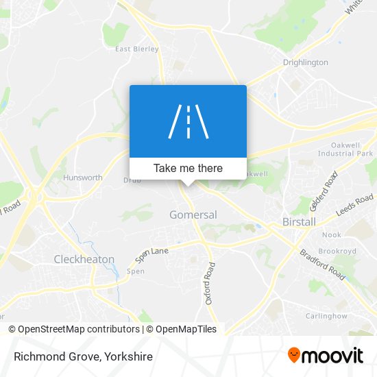 Richmond Grove map