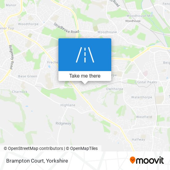Brampton Court map