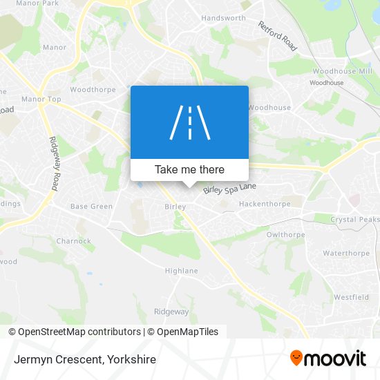 Jermyn Crescent map
