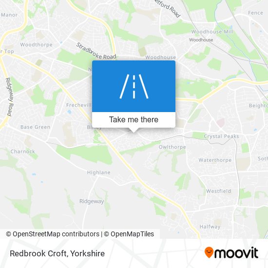 Redbrook Croft map