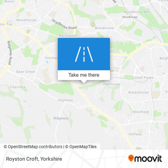Royston Croft map