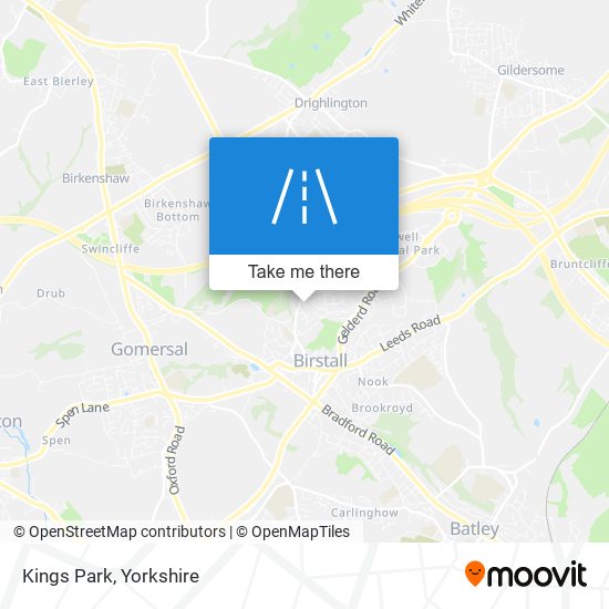 Kings Park map