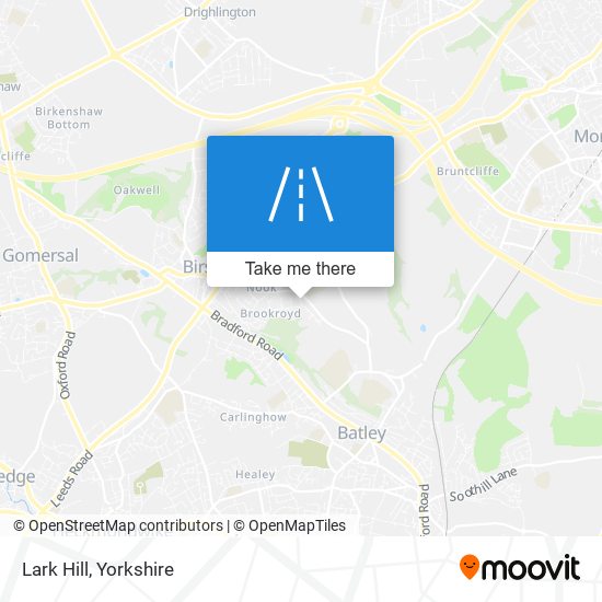 Lark Hill map