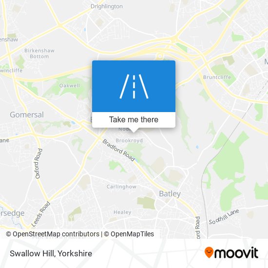 Swallow Hill map