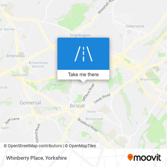 Whinberry Place map