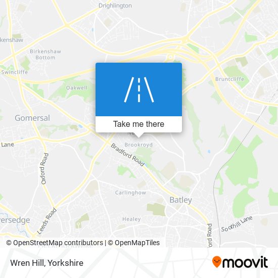 Wren Hill map