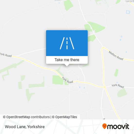 Wood Lane map