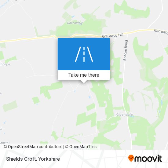 Shields Croft map