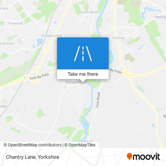 Chantry Lane map
