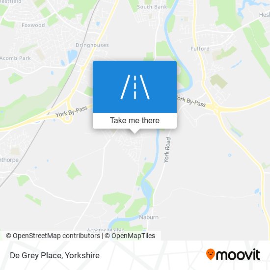 De Grey Place map