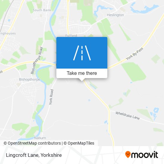 Lingcroft Lane map