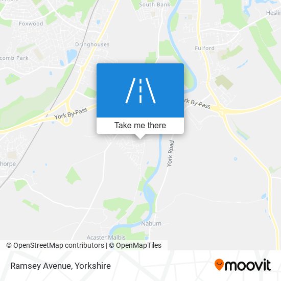 Ramsey Avenue map
