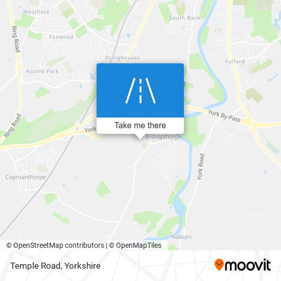 Temple Road map