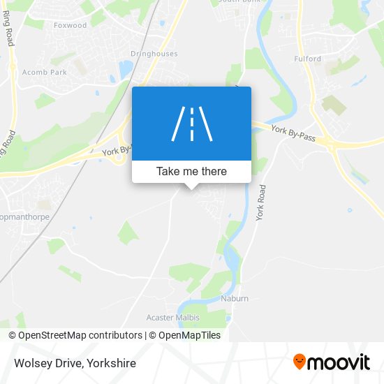 Wolsey Drive map
