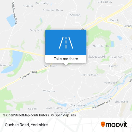Quebec Road map