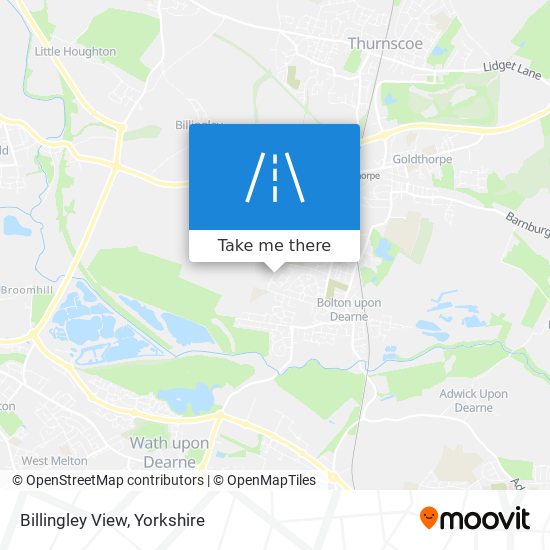 Billingley View map