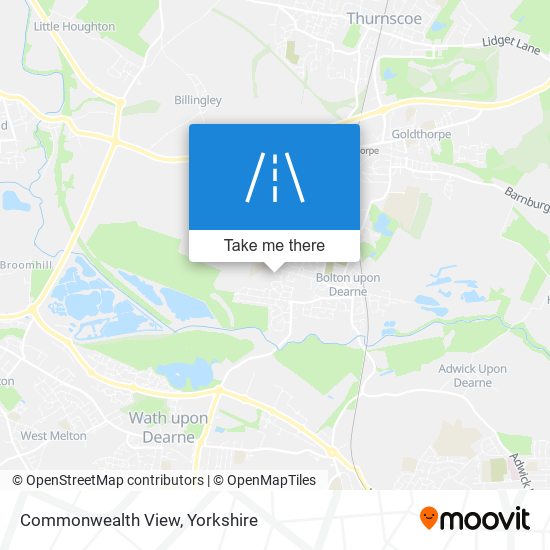 Commonwealth View map
