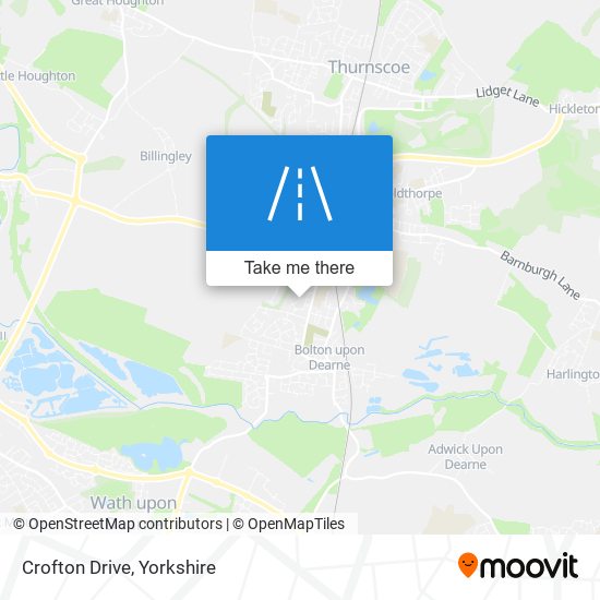 Crofton Drive map