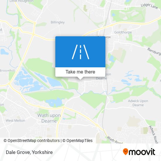 Dale Grove map