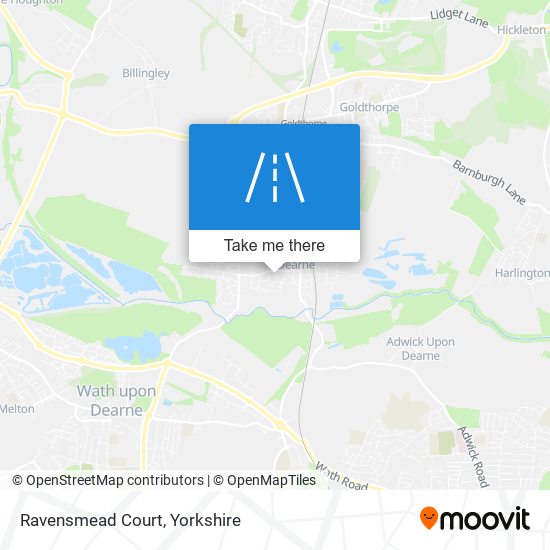 Ravensmead Court map
