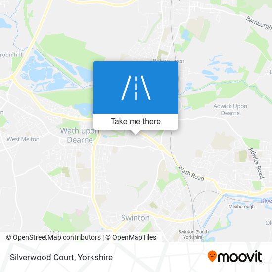 Silverwood Court map