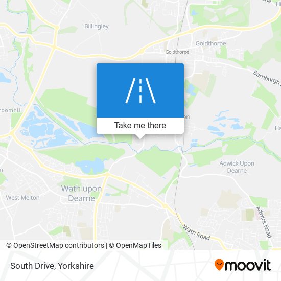 South Drive map