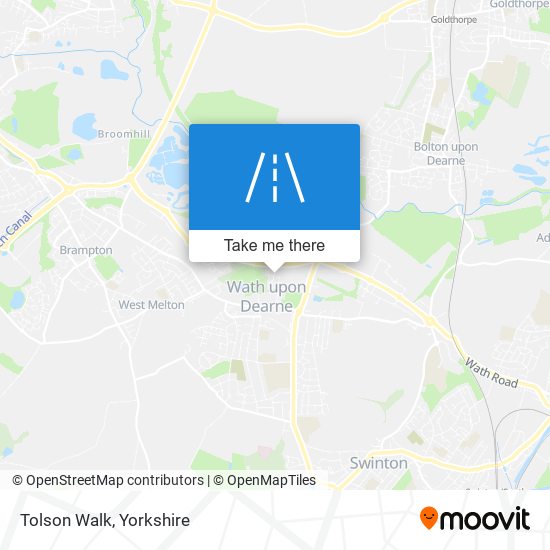 Tolson Walk map