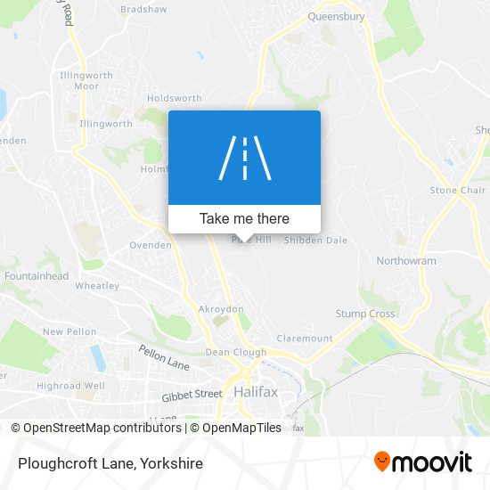 Ploughcroft Lane map