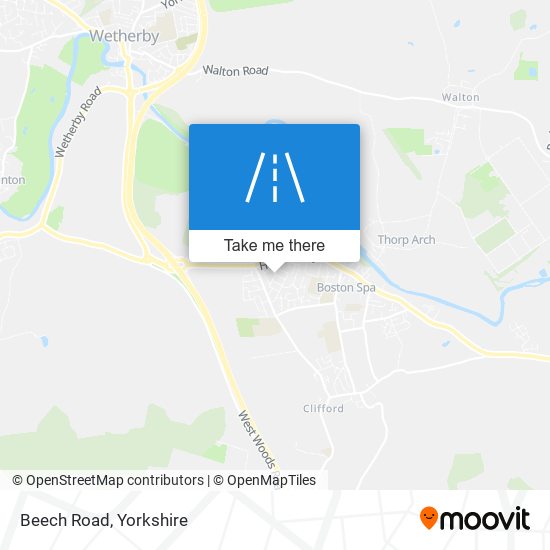 Beech Road map
