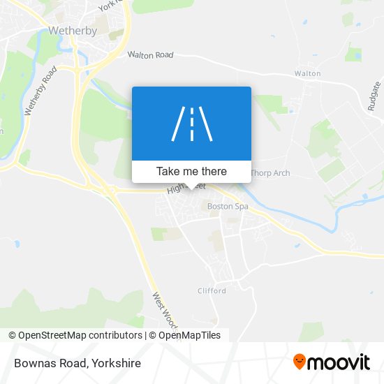Bownas Road map