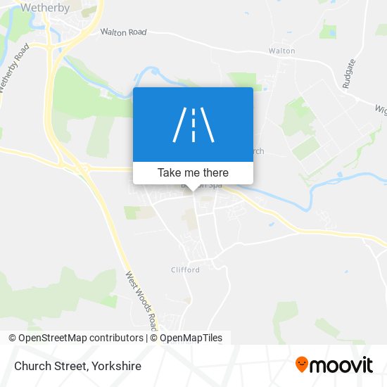 Church Street map