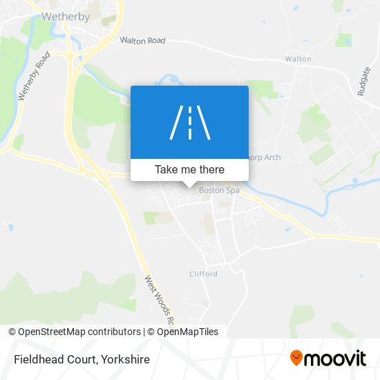 Fieldhead Court map