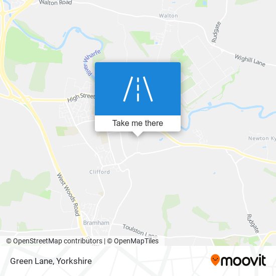 Green Lane map