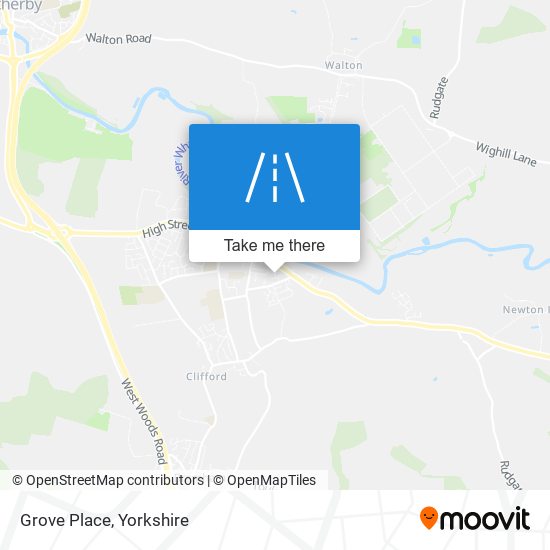 Grove Place map