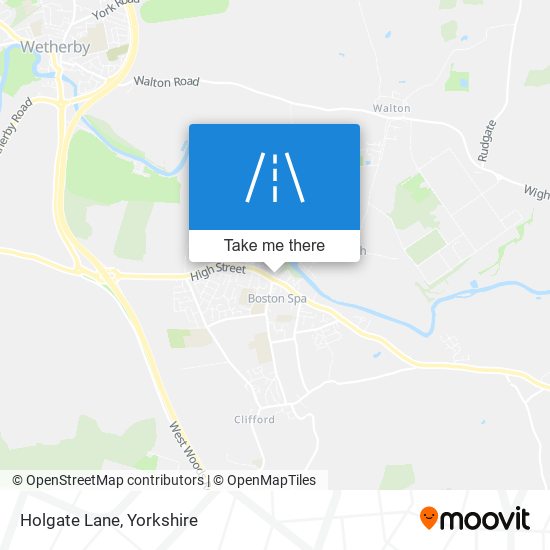 Holgate Lane map