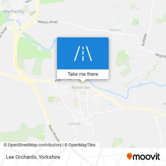Lee Orchards map