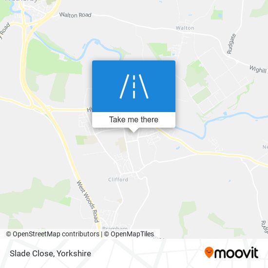 Slade Close map