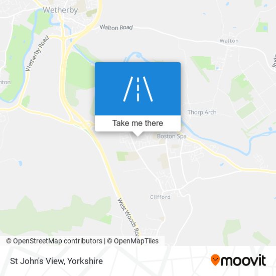 St John's View map