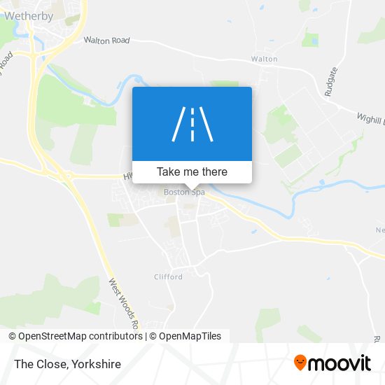 The Close map