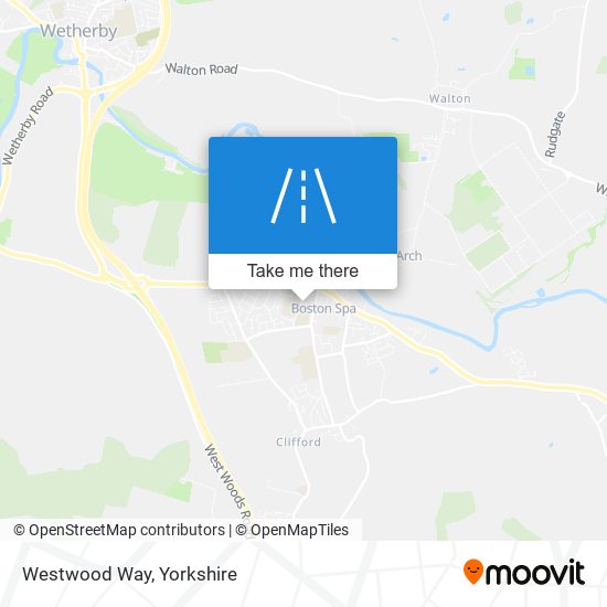 Westwood Way map