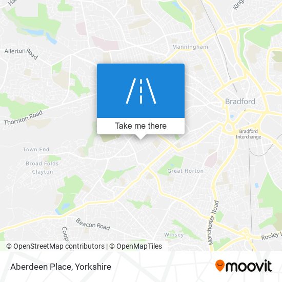 Aberdeen Place map