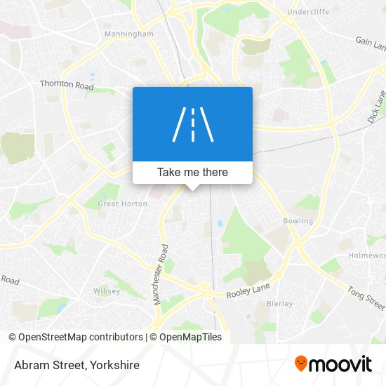 Abram Street map