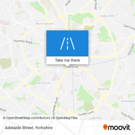 Adelaide Street map