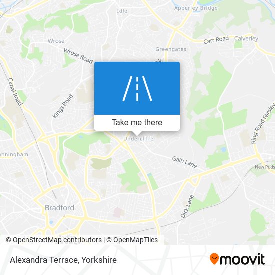 Alexandra Terrace map