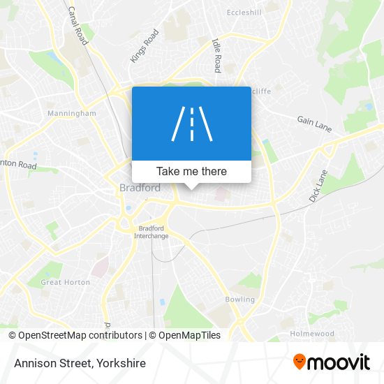 Annison Street map