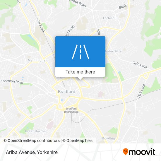 Ariba Avenue map