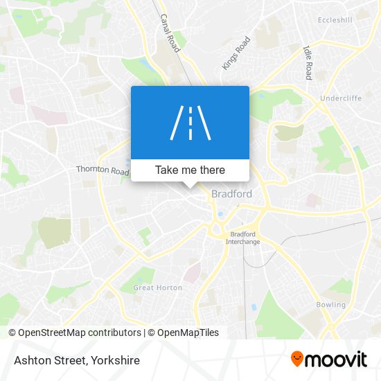 Ashton Street map