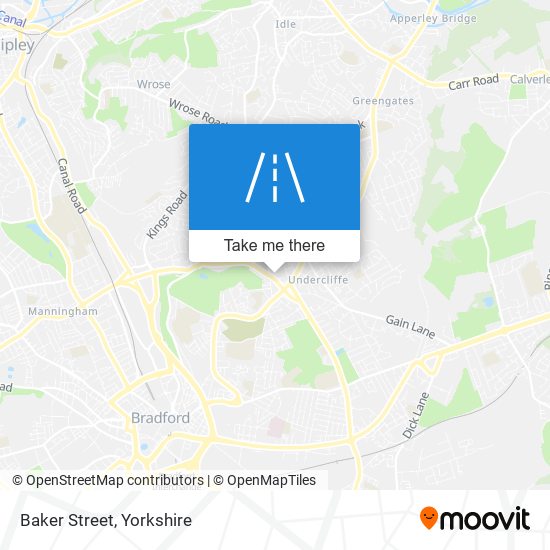 Baker Street map