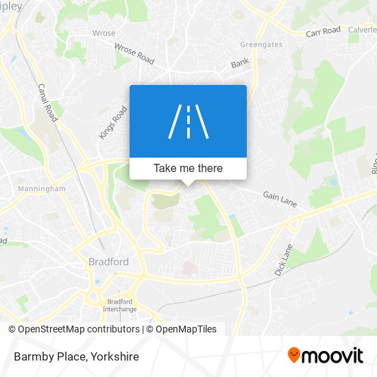 Barmby Place map