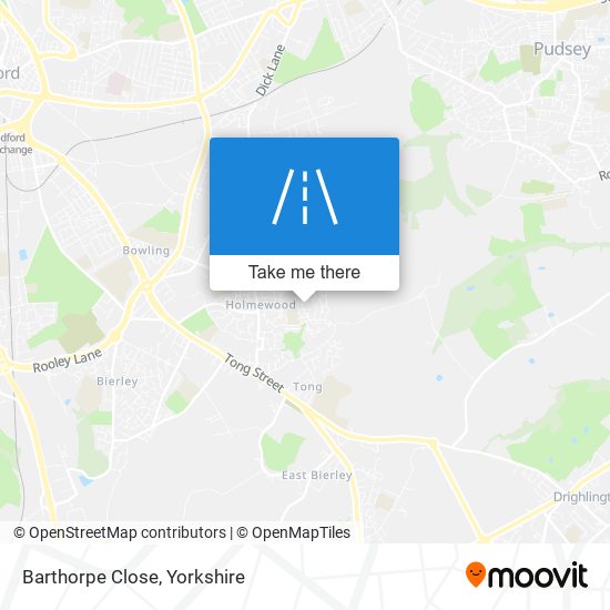 Barthorpe Close map